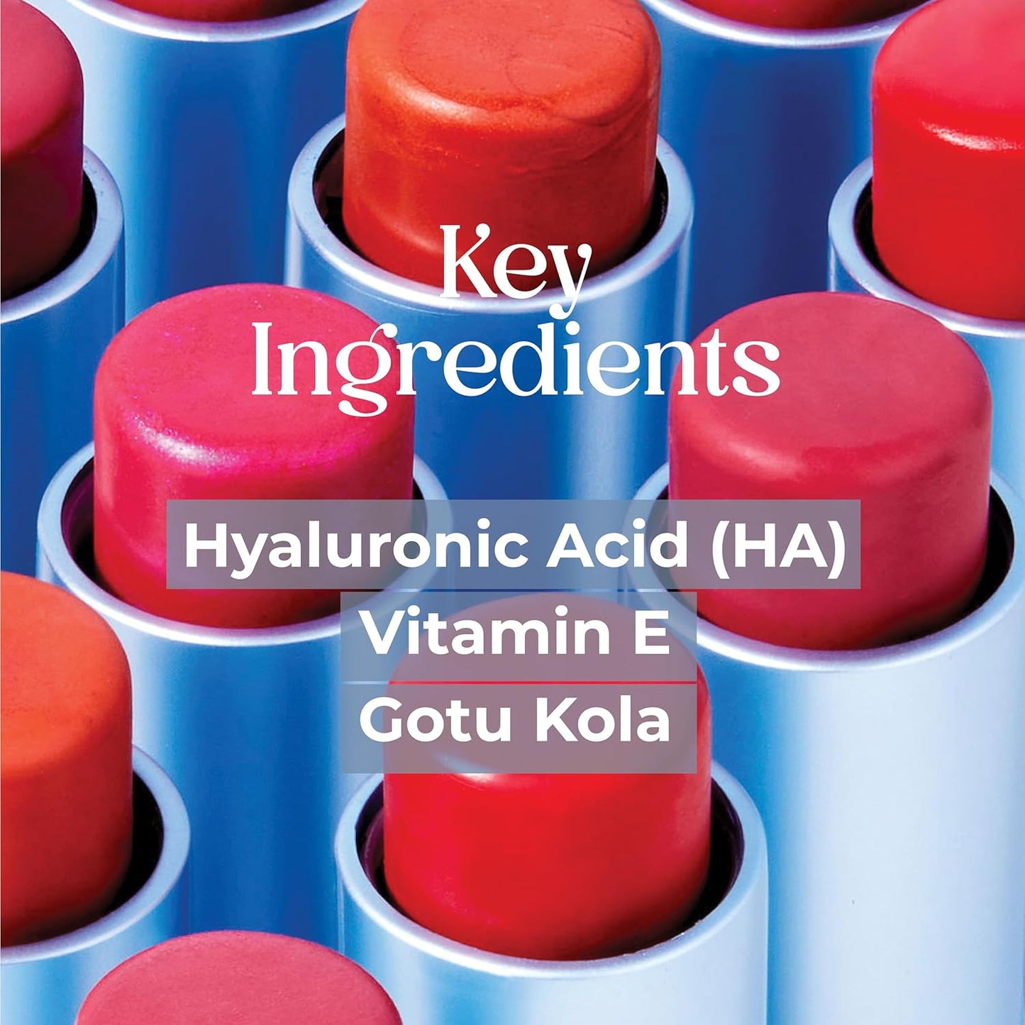 Tinted Lip Balm. Moisturizing Sheer, Buildable Lip Color with Hyaluronic Acid, Vitamin E and Rich Oil, Perfect Revitalizer for Chapped Lips. Beauty Plumper Moisturizer 0.21oz- Ruby Rouge