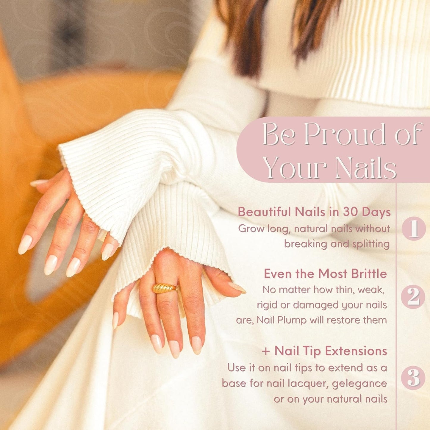 Tammy Taylor Nail Plump Nail Hardener | Extra Strength Healthy Natural Nail Strengthener Polish for Thin Nails and Split Nail Growth Oil Treatment | Helps Repair Nail Biting Damage | Deluxe Kit