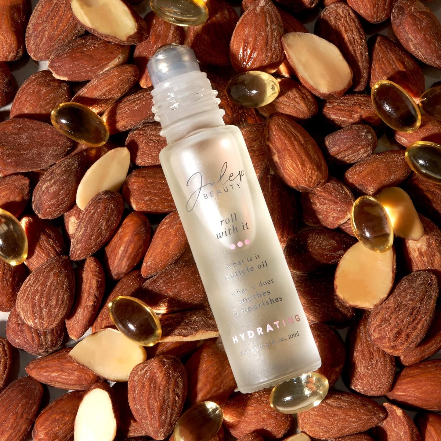 Julep Roll With It Cuticle Oil Trio – Nourishing Nail & Cuticle Care Set with Natural Oils for Hydration and Healthy-Looking Nails