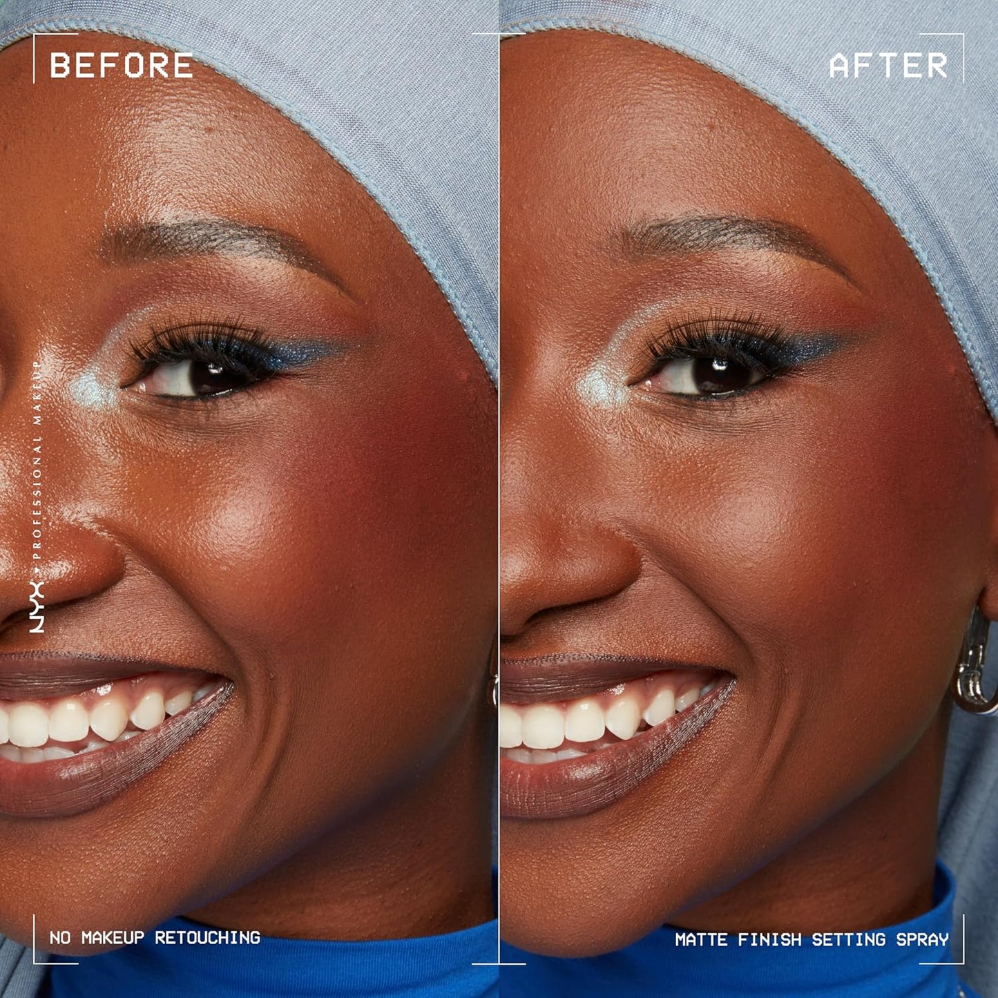 NYX PROFESSIONAL MAKEUP Makeup Setting Spray - Matte + Dewy Finish, Long-Lasting Face Mist for up to 16HR Wear, Vegan Formula (Pack Of 2)